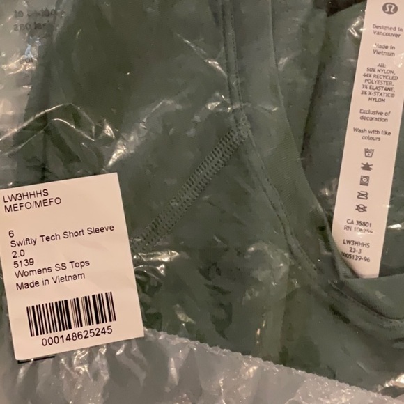 Lululemon Swiftly Tech Short-Sleeve Shirt 2.0 - Picture 4 of 4